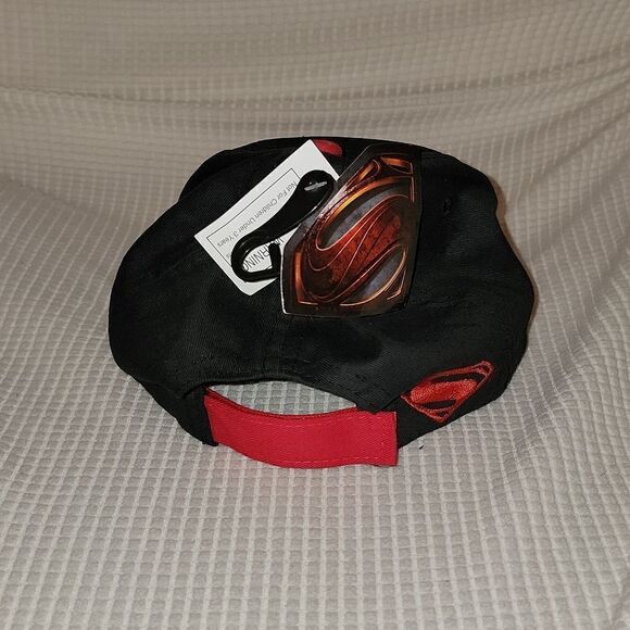 Superman Man of Steel Flip Brim Adjustable Hat Berkshire Fashions New - Picture 7 of 7